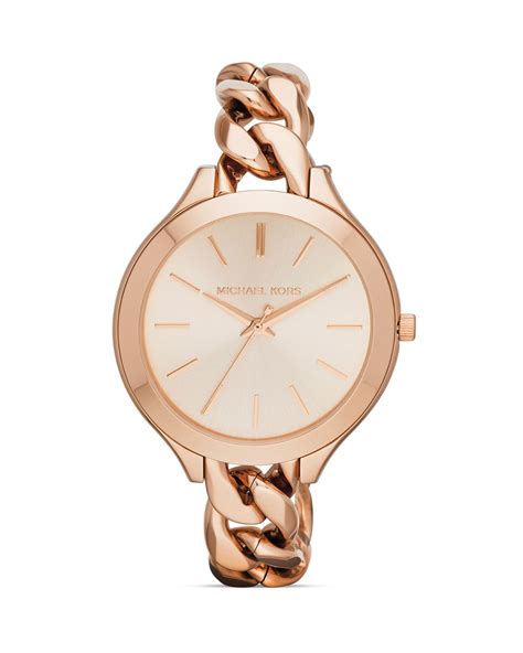 michael kors mid-size rose goldtone canada|Rose Gold.